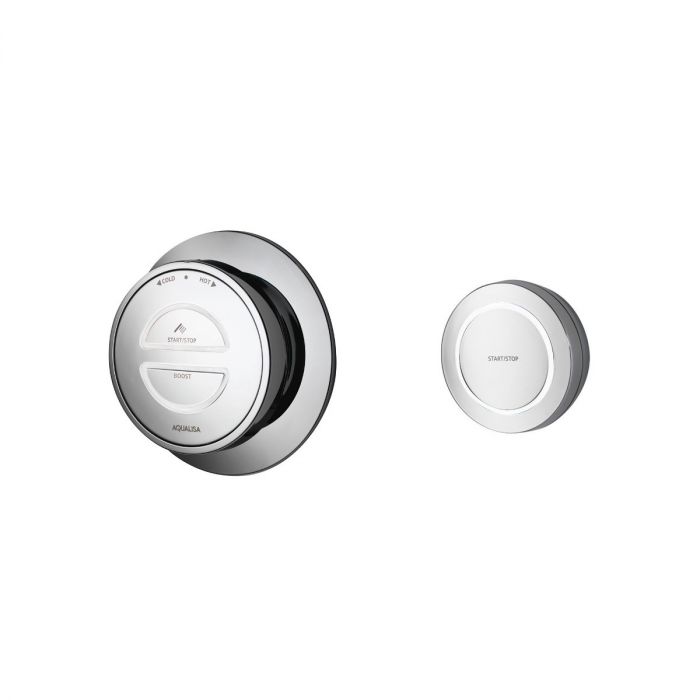 Aqualisa-Rise Concealed with Remote Control Pumped (Gravity)