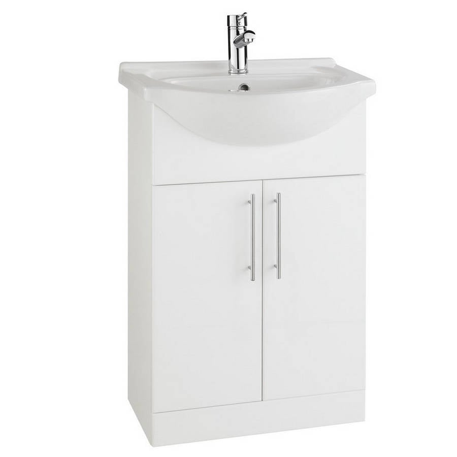 Ceramic Basin 55 cm 1 Tap Hole