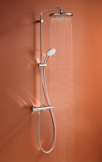 GROHE | Tempesta System 250 Shower system with thermostat - head shower 250 mm - hand shower 2 sprays