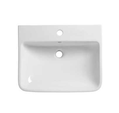 Structure Semi-Countertop Basin 550mm 1TH