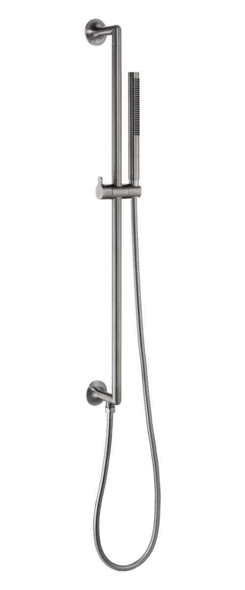 Slide rail with pencil shower handle and hose - JTP