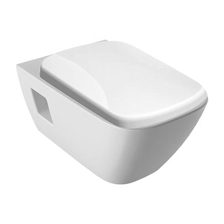 Geberit Selnova Square Rimless Wall Hung Pan & Seat only