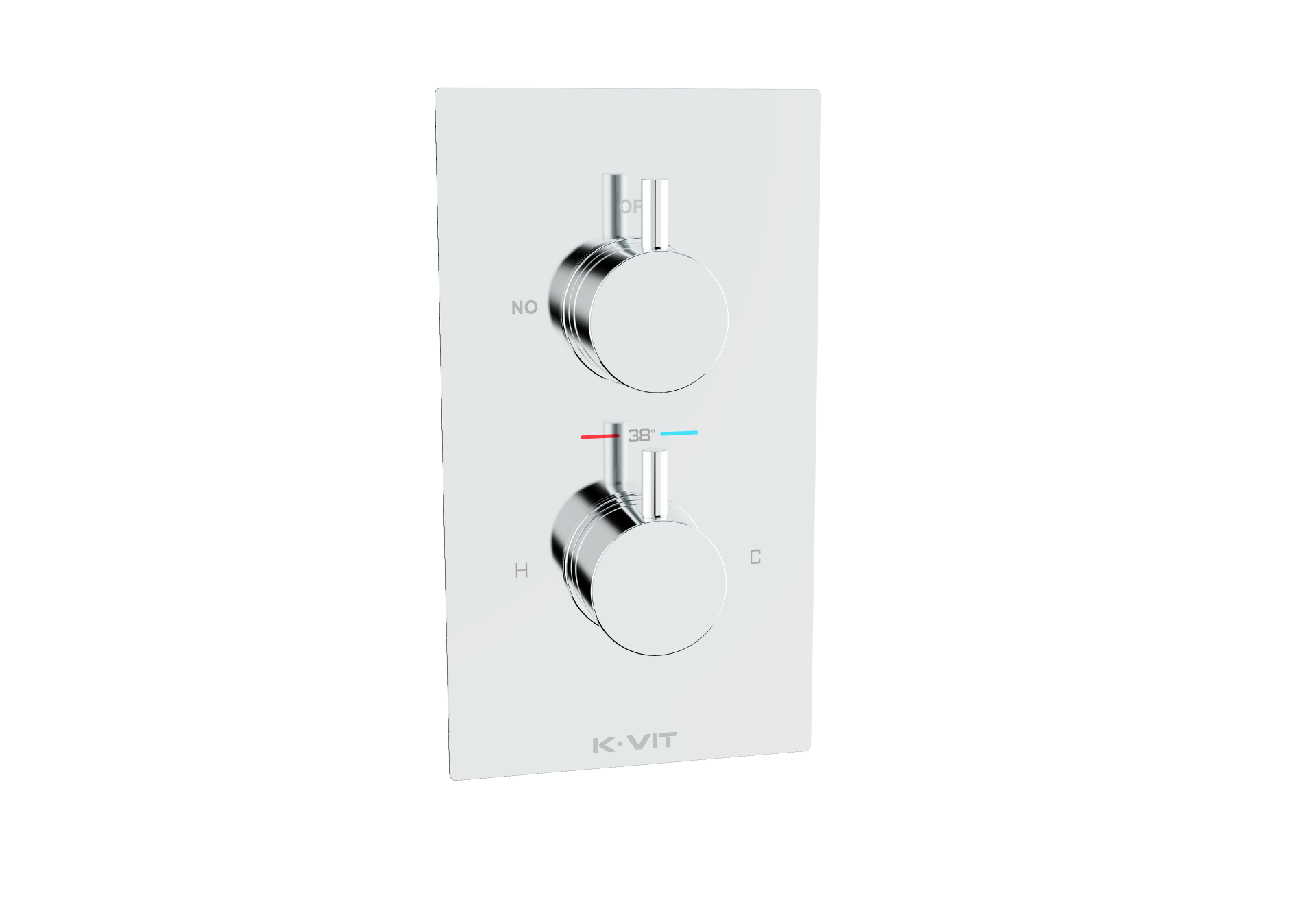 Plan,concealed thermostatic shower valve