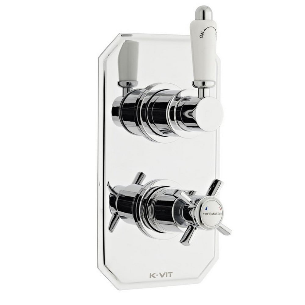 Klassique, concealed thermostatic shower valve+diverter