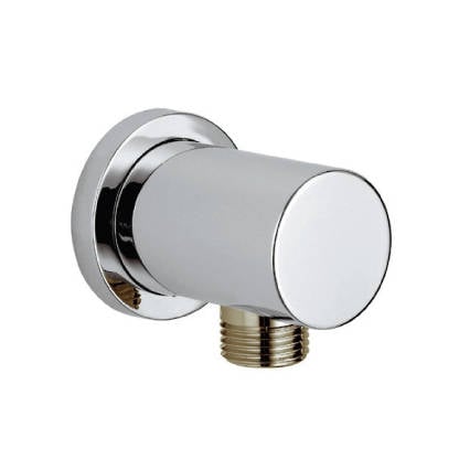 Round shower outlet elbow