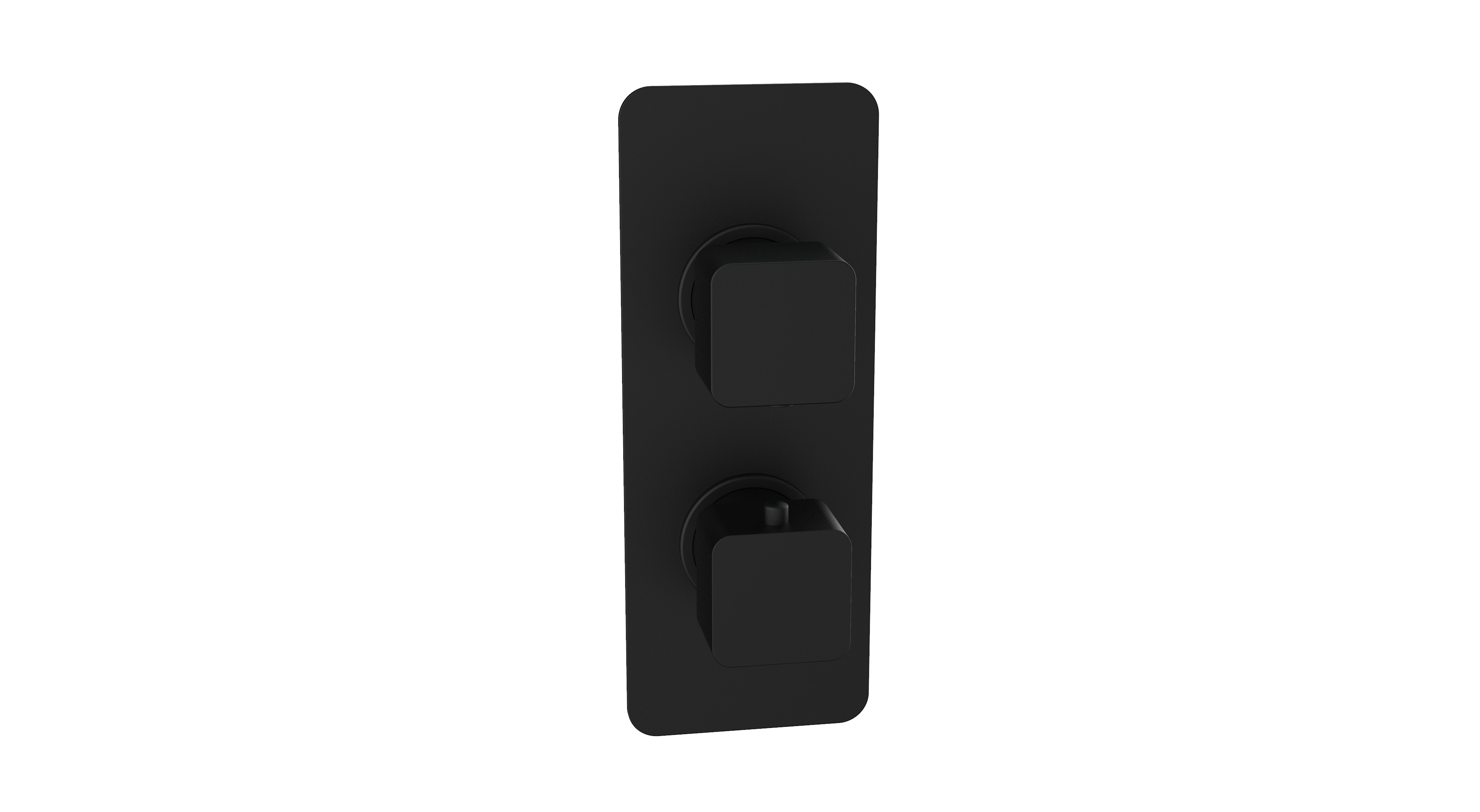 Kolt Concealed Shower Valve (Twin Outlet) Matt Black