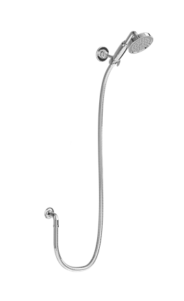 Riviera Fixed Hose and Handspray-Chrome