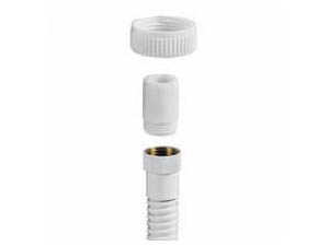 Aquavalve 200/400 Exposed Hose Adaptor (Bottom Outlet) - Black