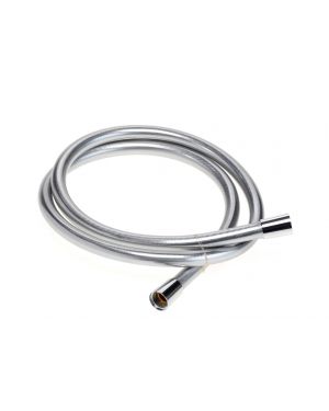 1.75m Smooth Shower Hose - Satin Chrome