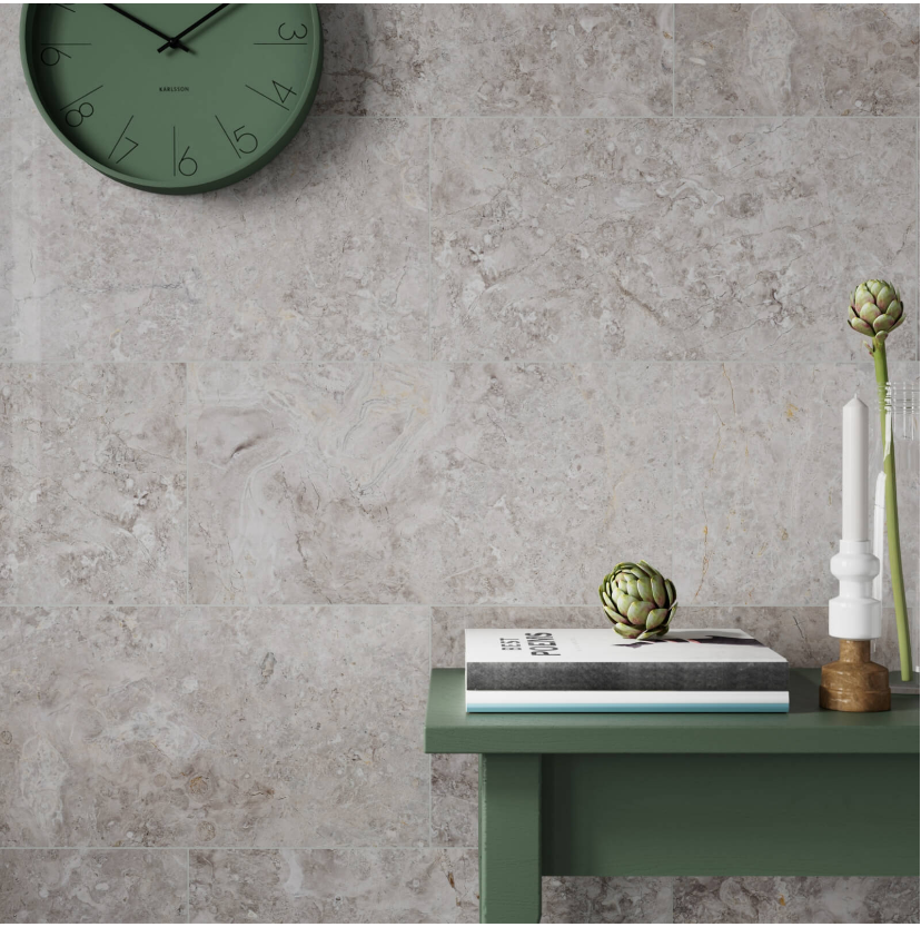 Silver Light Polished 305x610x13mm- Price per m2