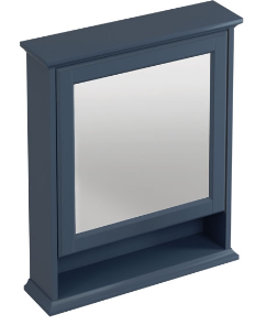 600 Mirrored Cabinet -Blue