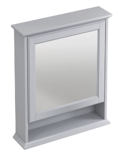  600 Mirrored Cabinet- Classic Grey