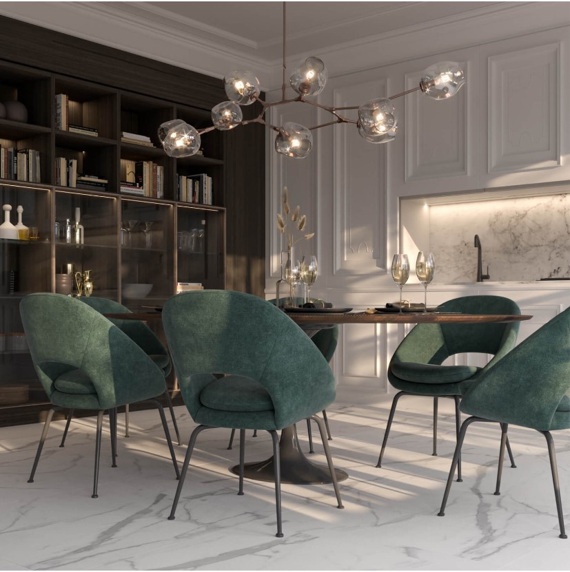 Statuario Nuovo Honed Porcelain 600x600mm- Price per m2