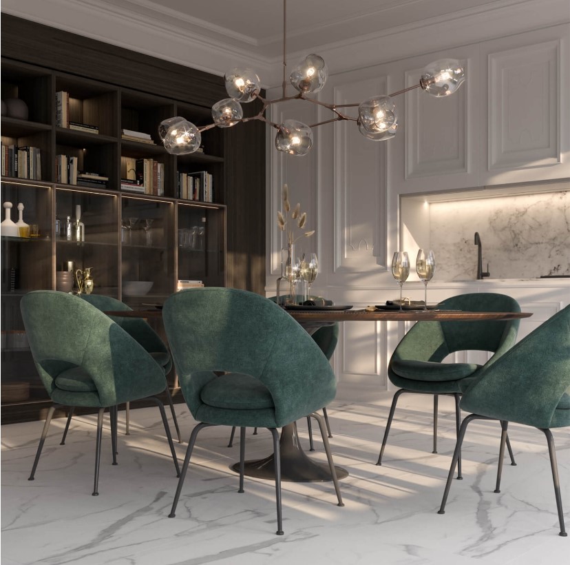 Statuario Nuovo Honed Porcelain 800x800mm- price per m2