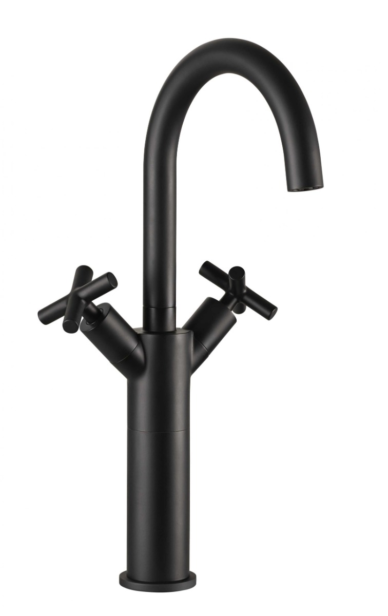 JTP - Solex Tall Mono Deck Mounted Swivel Spout Basin Mixer