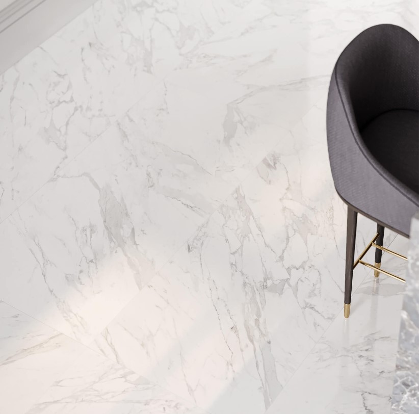 Statuarietto Polished Porcelain 600x600mm- Price per m2