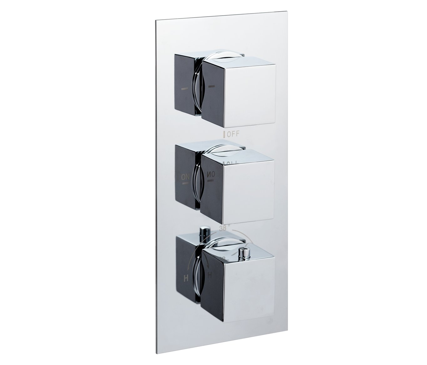 JTP - Square 2 Outlet Thermostat
