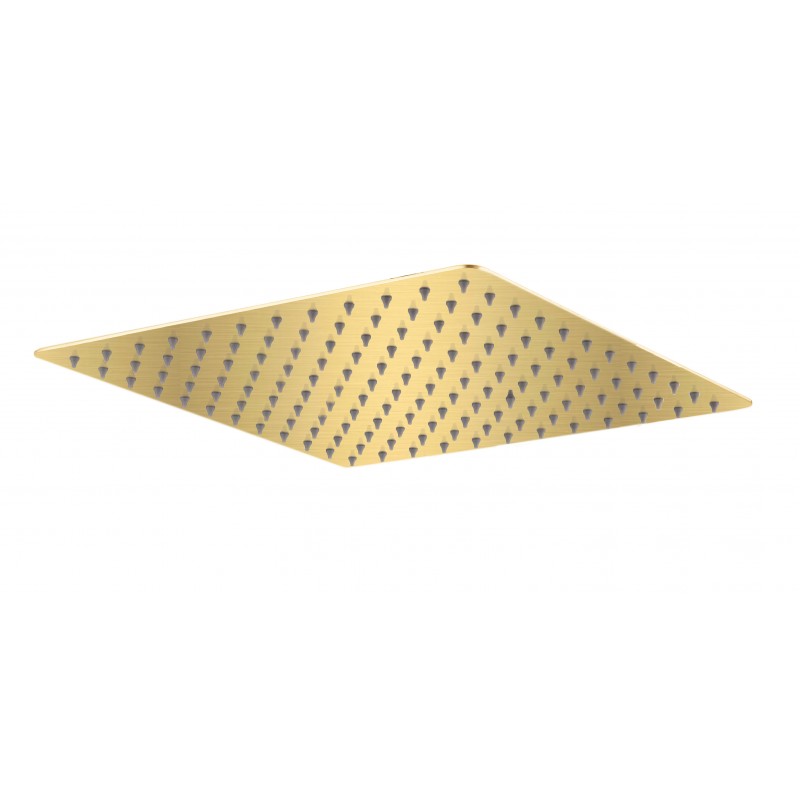Slimline, Square overhead shower (anti-scaling) 300mm (SSH300-BG)