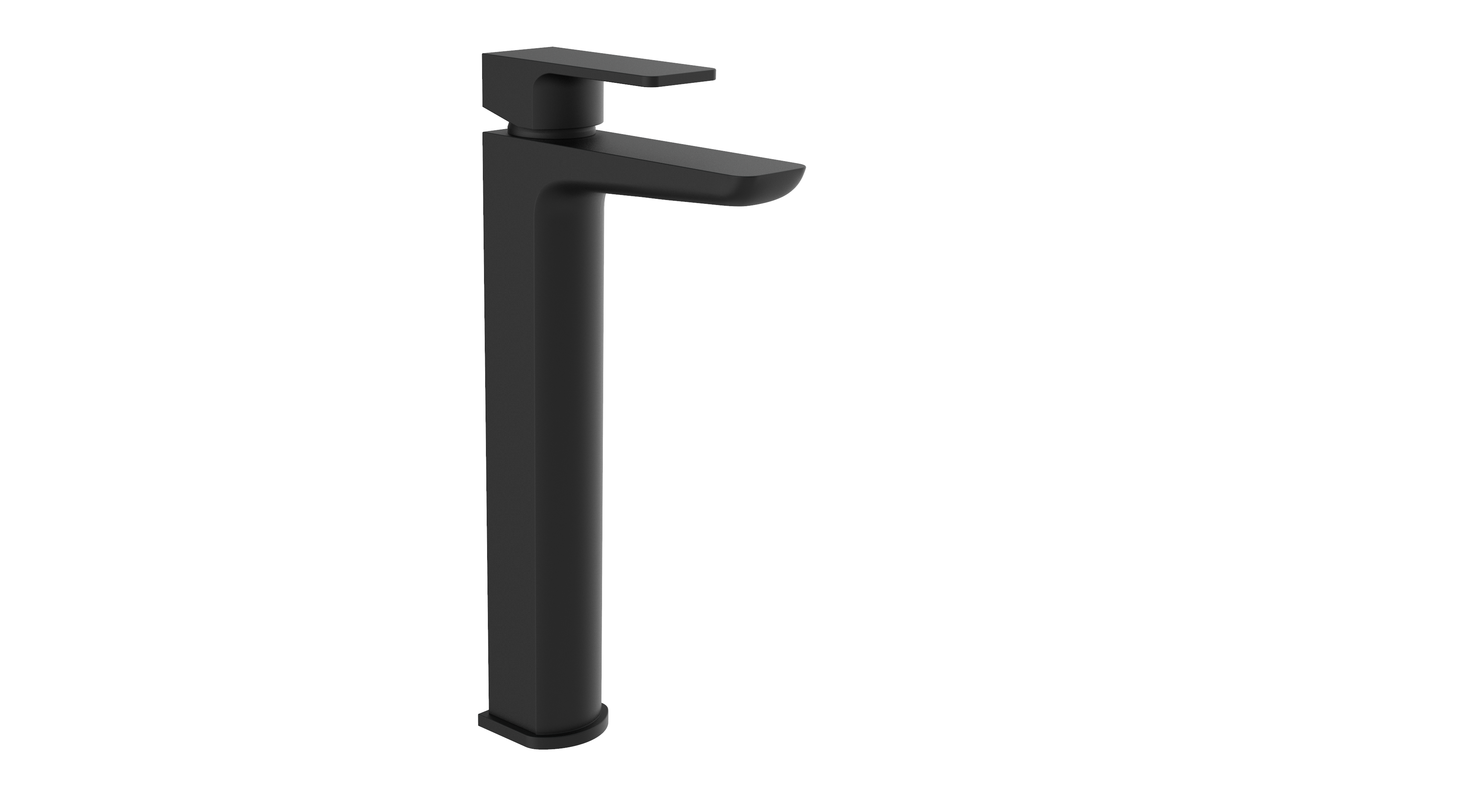 Kolt Hi-Rise Mono Basin Mixer Matt Black