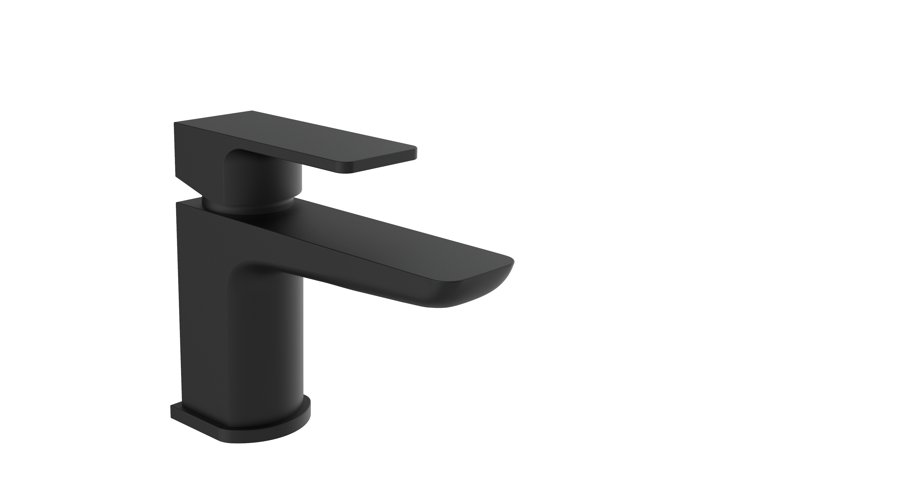 Kolt Mini Mono Basin Mixer Matt Black