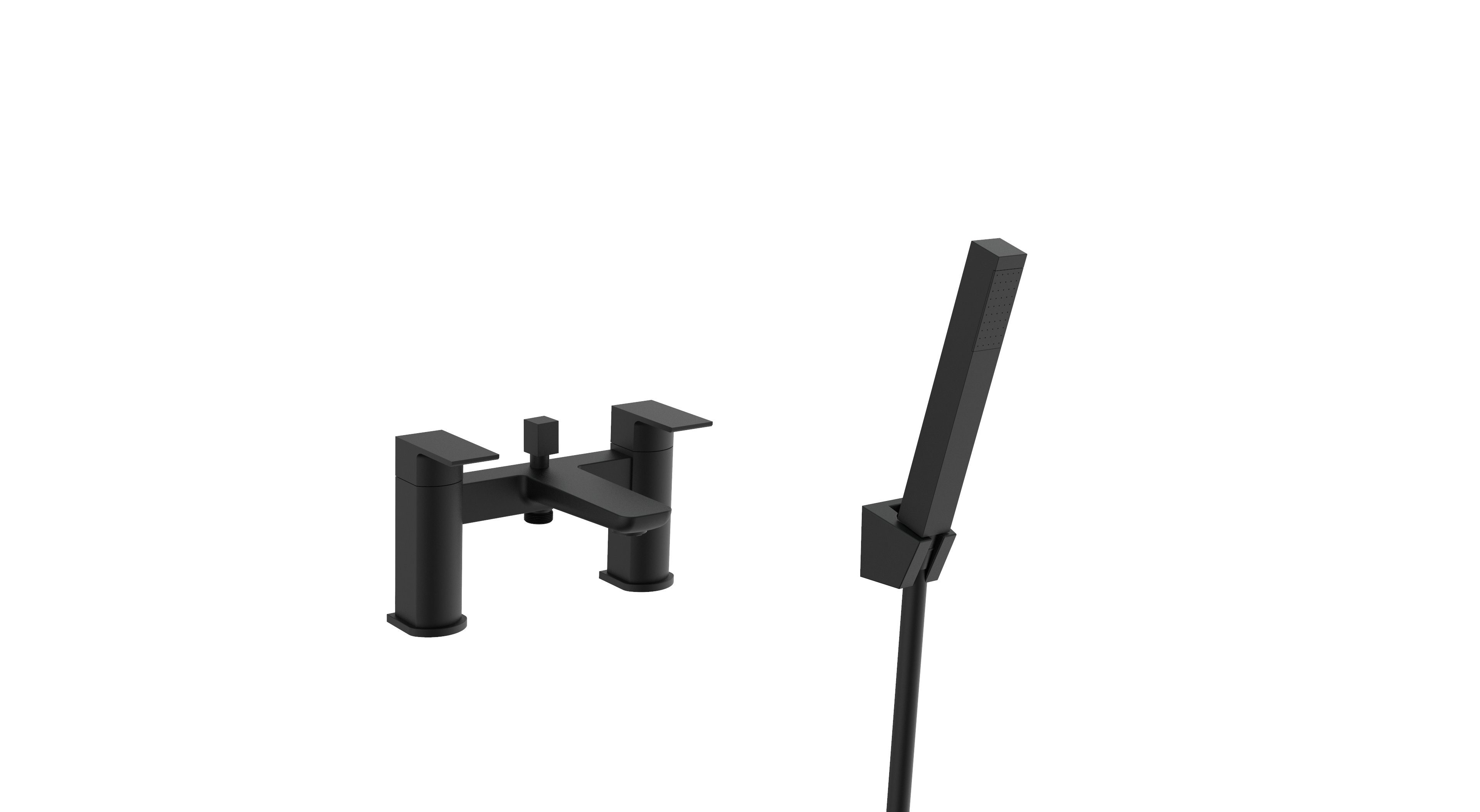 Kolt Bath Shower Mixer Matt Black