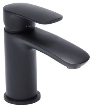 AVID BASIN MIXER WITH CLICK WASTE- MATT BLACK