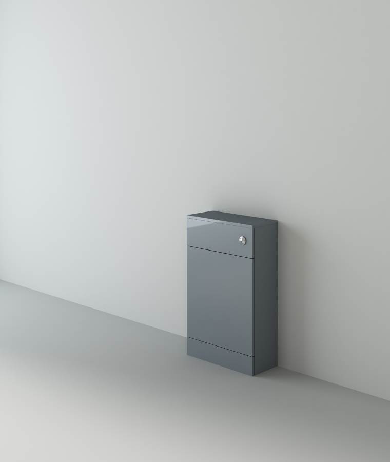 Teddington WC Unit, Size 500*200*800mm Light Grey