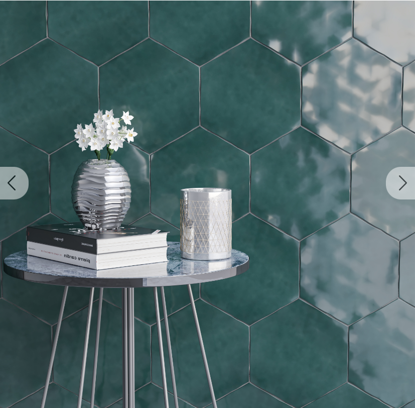 Teramoda Emerald Gloss Pressed Glazed Ceramic 75x300mm- Price per m2