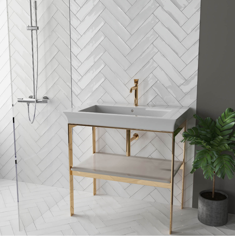 Teramoda Powder Gloss Pressed Glazed Ceramic 75x300mm- Price per m2