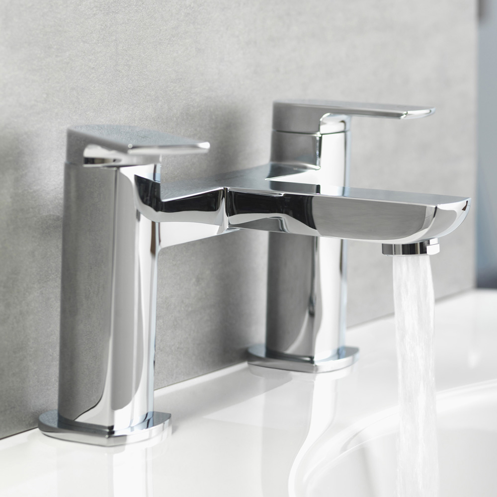 Downtown Taps - Chrome, Bath Deck Filler