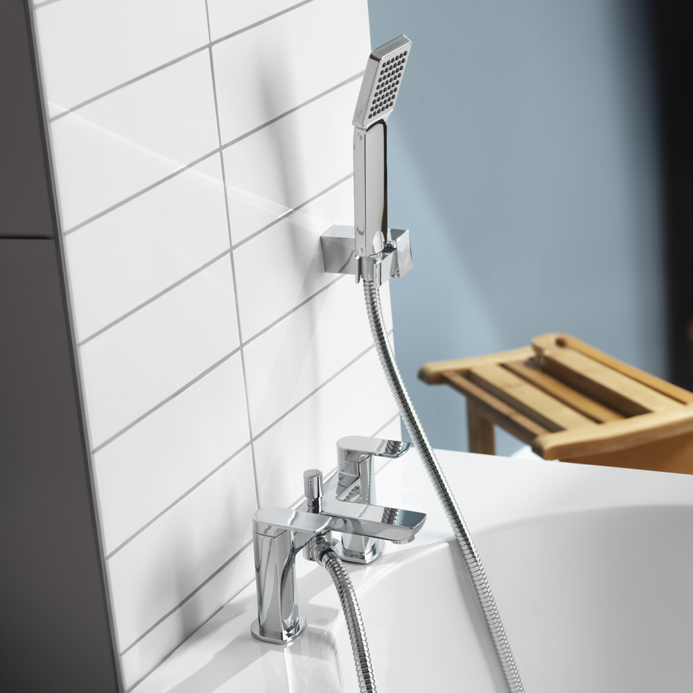 Downtown Taps - Chrome, Bath Shower Mixer Tap