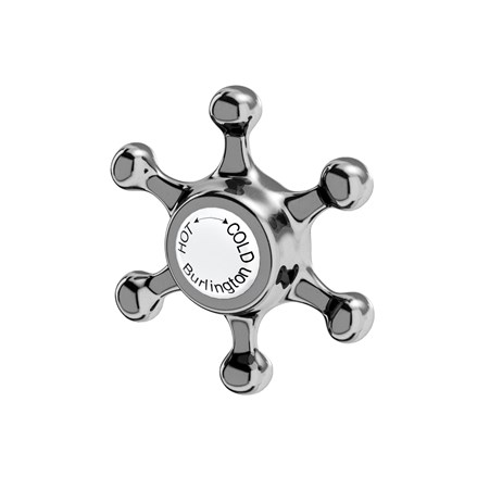 Birkenhead Valve Handle (single)-White accent