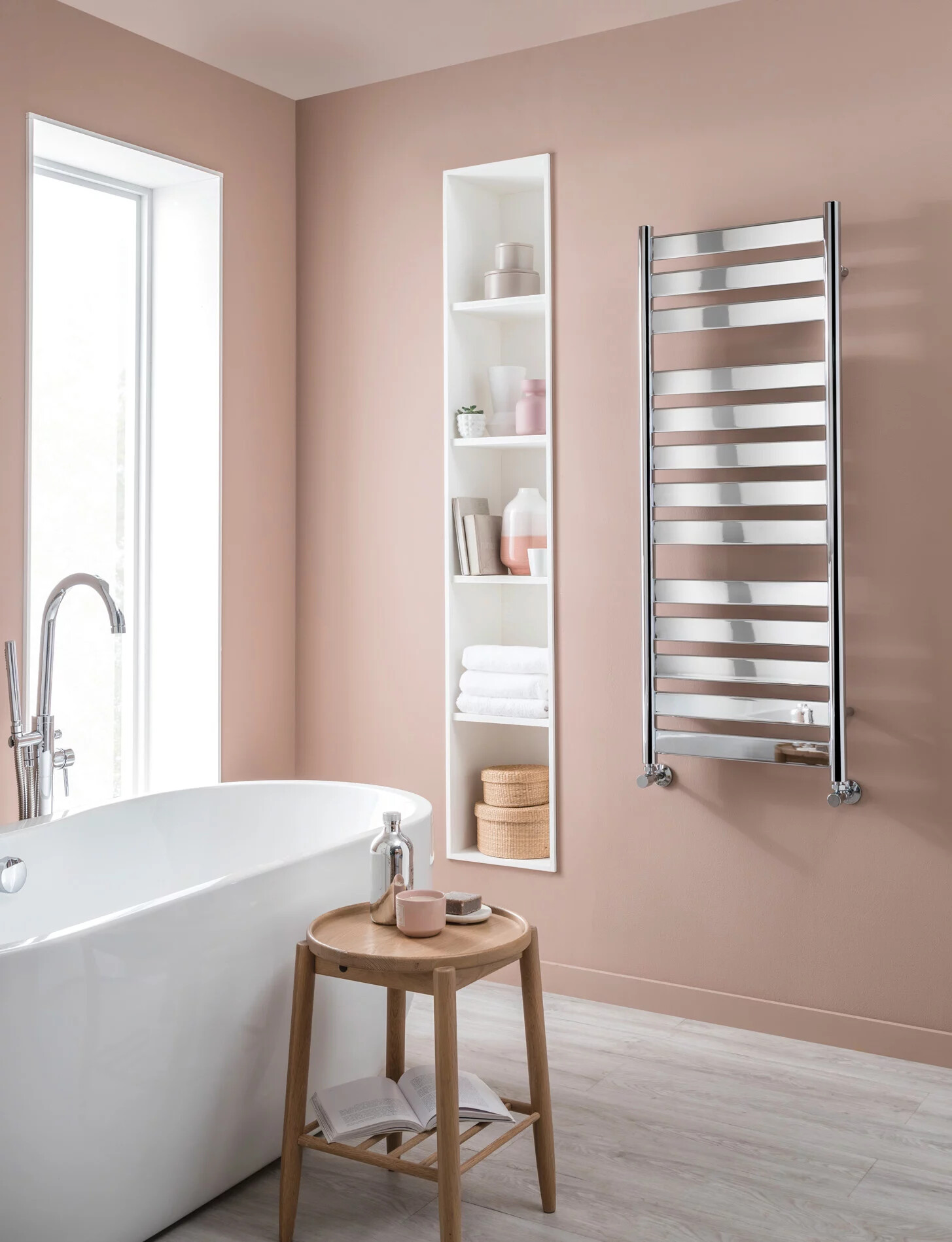 Vela 1300 x 500mm - Chrome