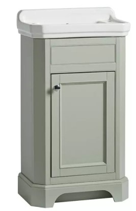 VITORIA CLOAKROOM UNIT & BASIN - PEBBLE GREY