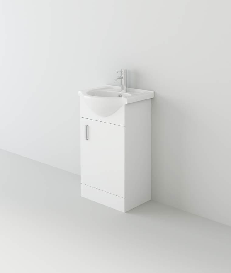 Mars 450 Unit and basin – White