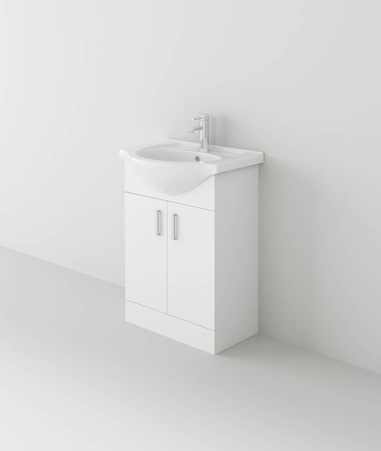 Mars 550 Unit and basin – White