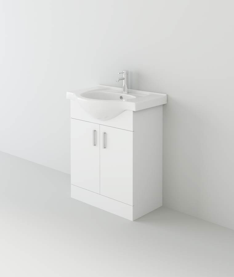 Mars 650 Unit and basin – White