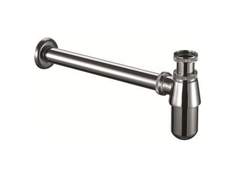 Traditional basin bottle trap Chrome