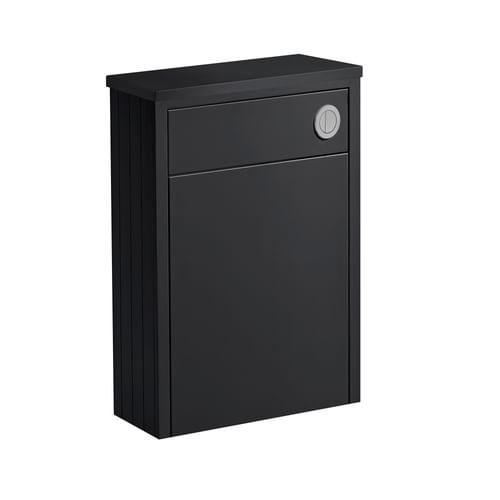 Back To Wall WC Unit - Matt Black