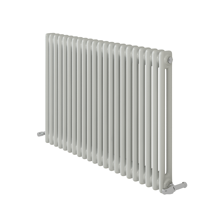 Designer Minimalist Bathroom White 600x1010x70 two column Radiator