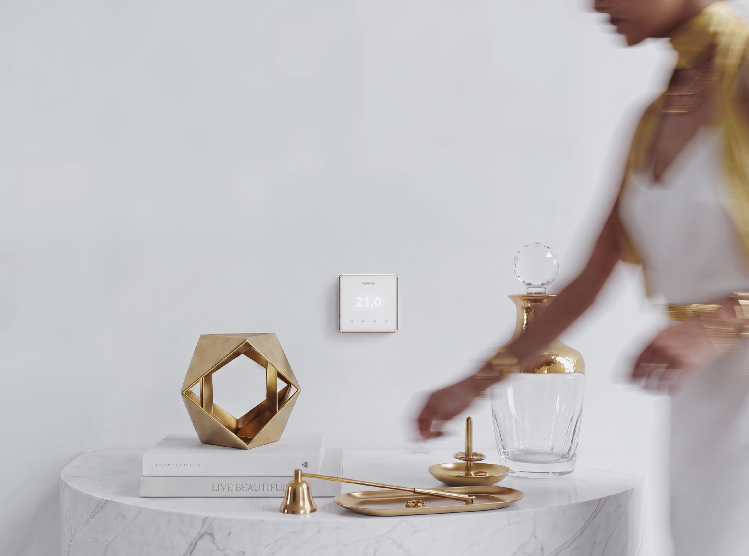 Warmup Element WiFi Thermostat - Light