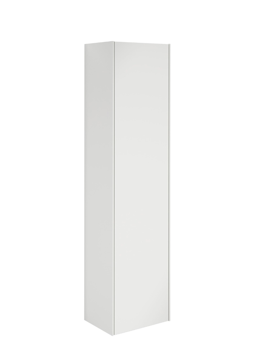 Column unit with mirror (right hand) GLOSS WHITE