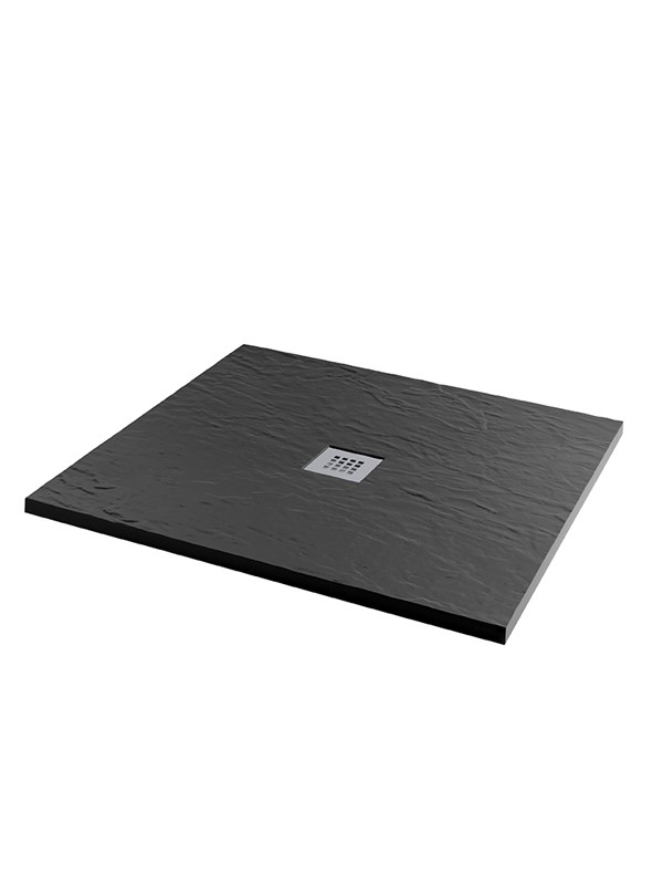 Mx Mineral 1000x1000 Tray Slate Jet Black