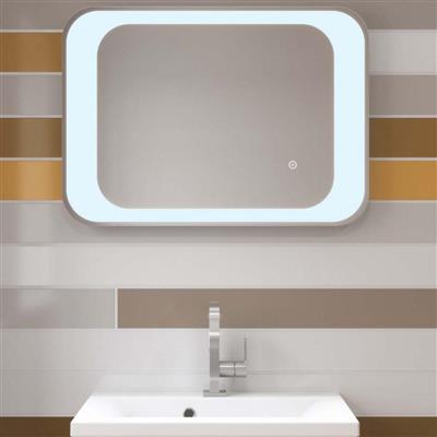 Treviso 700 x 500mm LED Landscape Mirror Blue LED