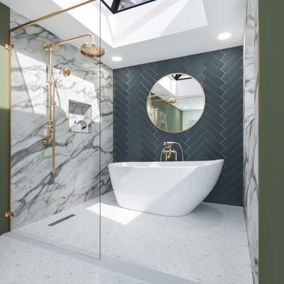 Single Ended Slipper Baths