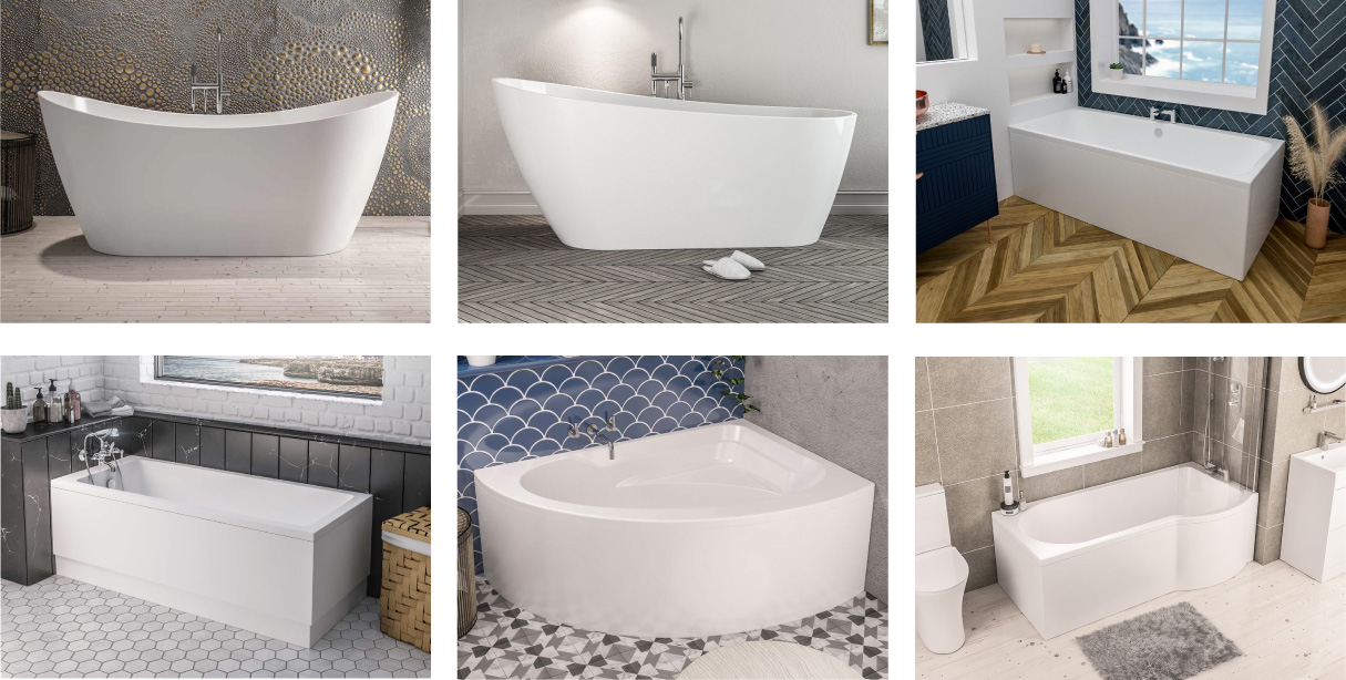 Standard Shower Baths